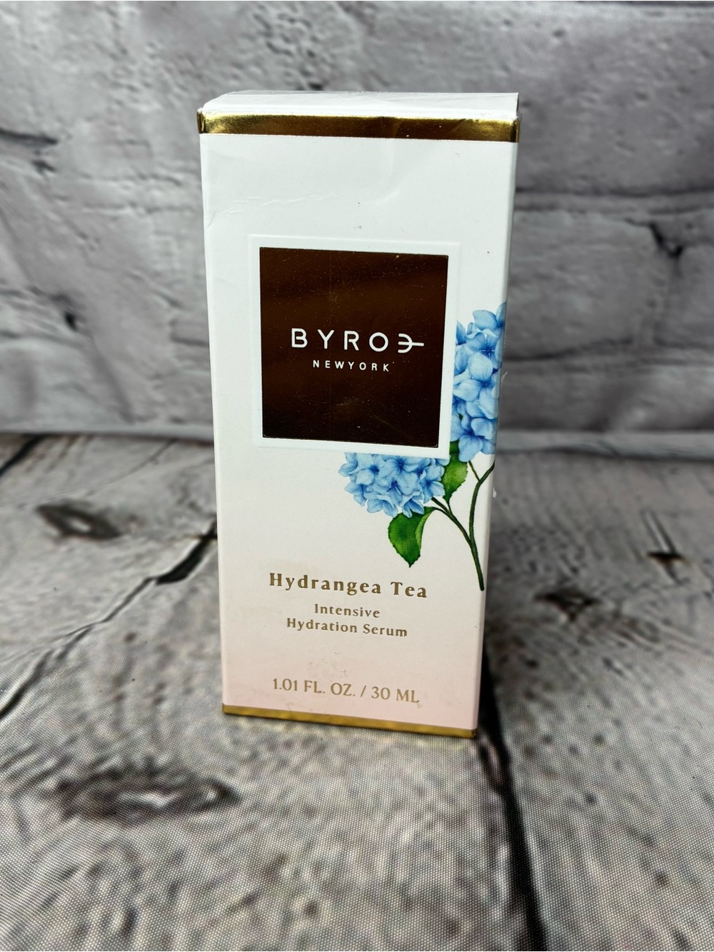 Byroe Skincare Hydrangea Tea Intensive Hydration Serum Full Size 1oz 30mL New